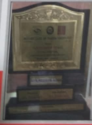Excellence Plaque