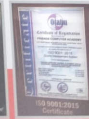 ISO 9001:2015 Certificate