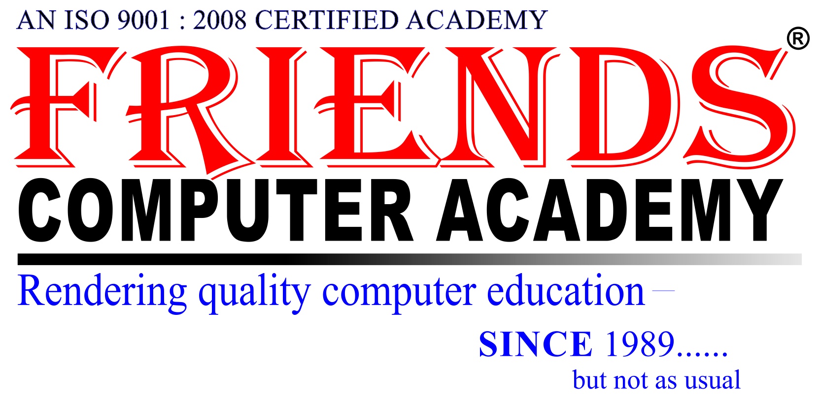 Friends Computer Academy Official Banner